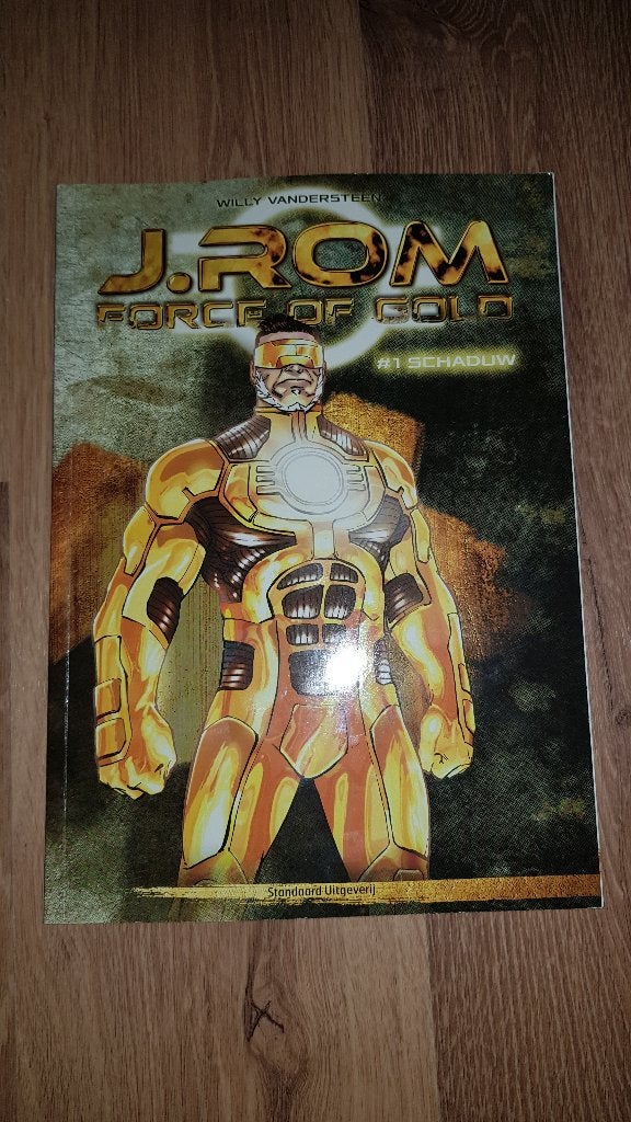 J.ROM force of gold 2strips, Boeken, Meerdere stripboeken, Ophalen of Verzenden, Gelezen, Studio Vandersteen