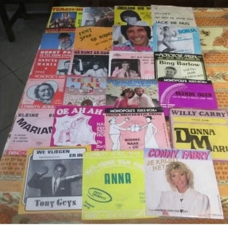 50 prima nederlandstalige Vinyl Singles, Ophalen of Verzenden, Zo goed als nieuw, Nederlandstalig