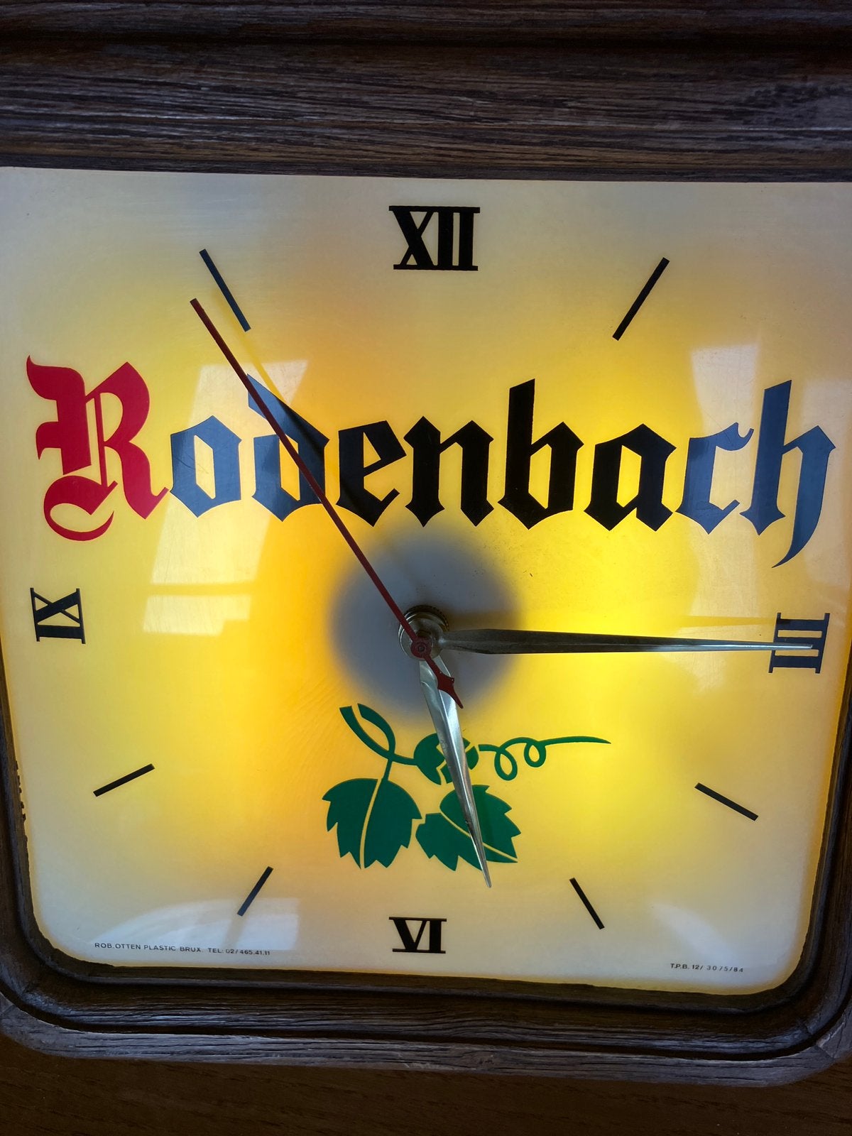 Rodenbach, Enlèvement