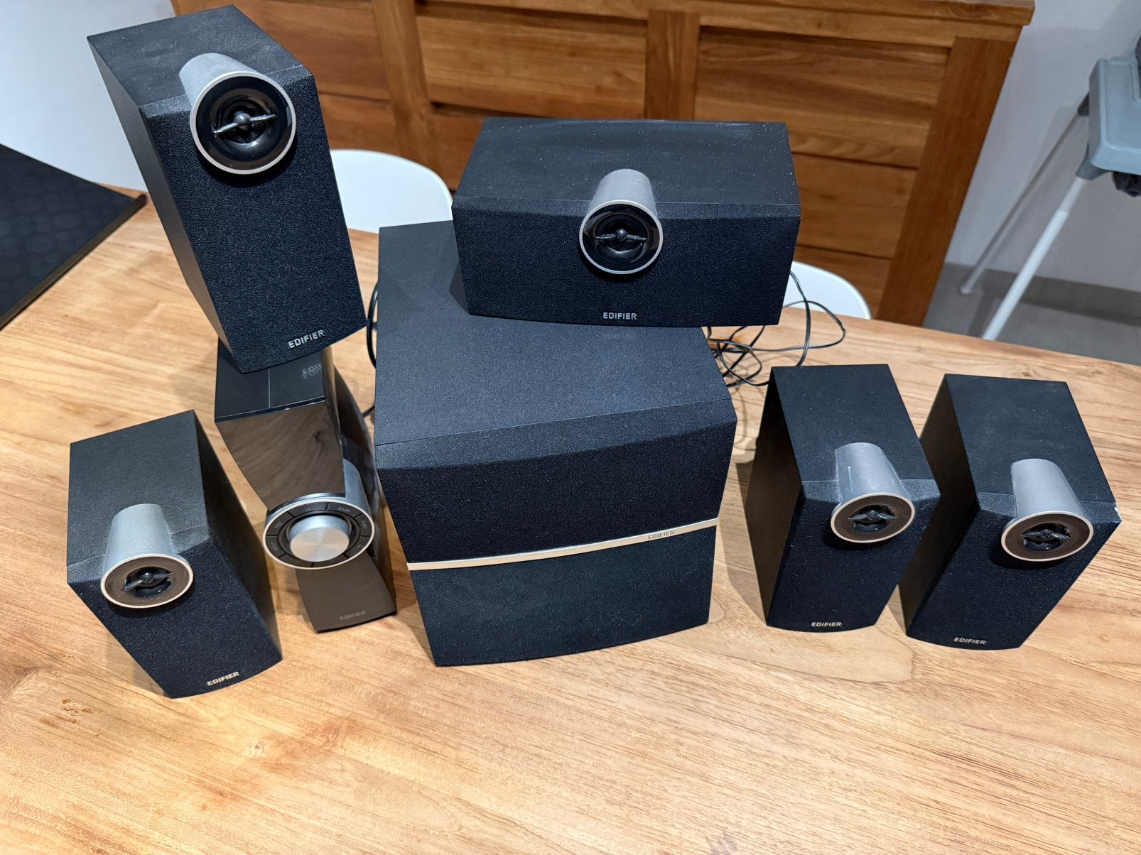 Edifier 5.1 surround systeem in goede staat, Audio, Tv en Foto, Home Cinema-sets, Ophalen, Zo goed als nieuw