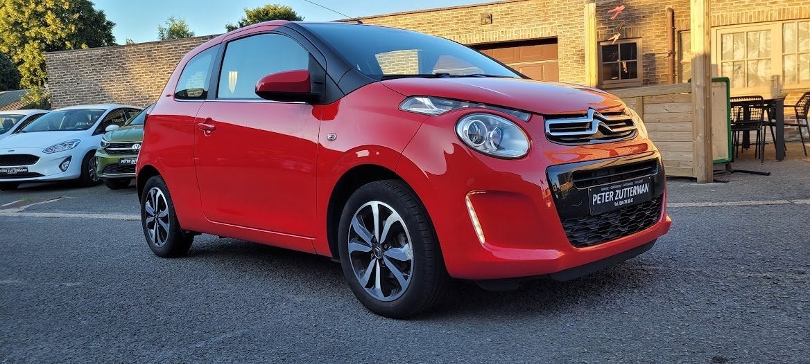 Citroën C1 (année de construction 2016, automatique), Rouge, Achat, 998 cm³, Euro 6