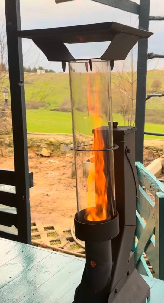 PelletKachel - Veranda Heater 70 cm, Ophalen of Verzenden, Nieuw, Hout, Pelletkachel