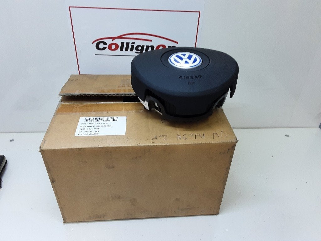 AIRBAG VOLANT Volkswagen Polo IV (9N1 / 2/3) (6Q0880201K), Utilisé, Volkswagen