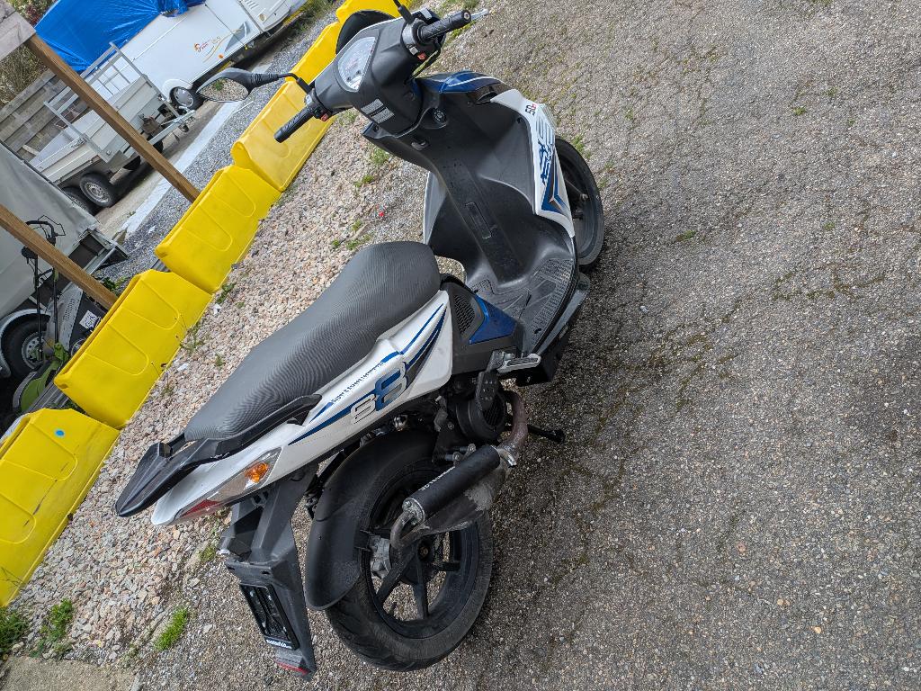 Kymco super 8 50cc, Ophalen, Tweetakt, Gebruikt, Klasse B (45 km/u)