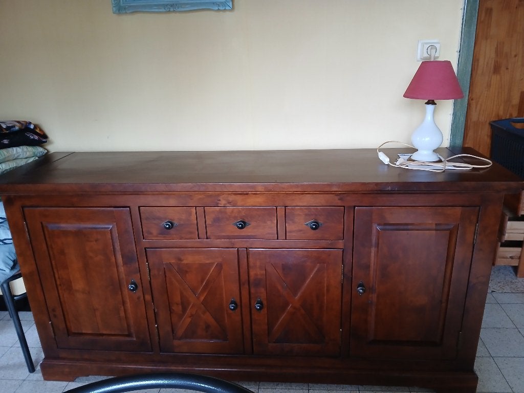 Dressoir, Maison & Meubles, 25 à 50 cm, Cerisier, 150 à 200 cm, Enlèvement