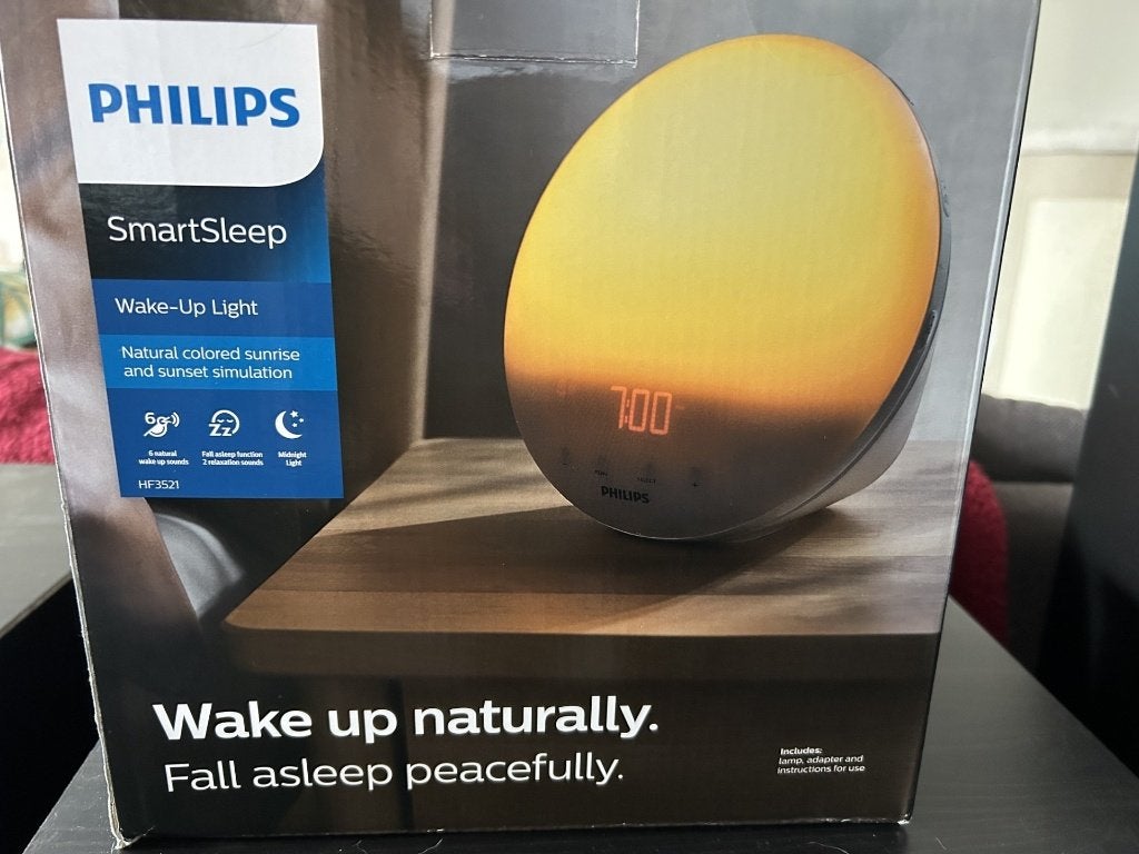 Reveil Philips Wake Up Light, Elektronische apparatuur, Wekkers, Ophalen, Refurbished, Digitaal