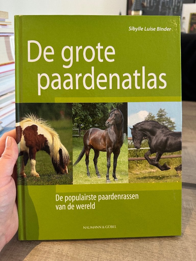 De grote paardenatlas, Boeken, Ophalen, Zo goed als nieuw, Paarden of Pony's