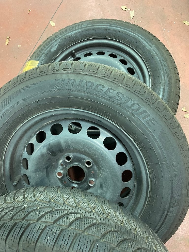 Winterbanden op velgen, Ophalen, 16 inch, Winterbanden, Band(en)