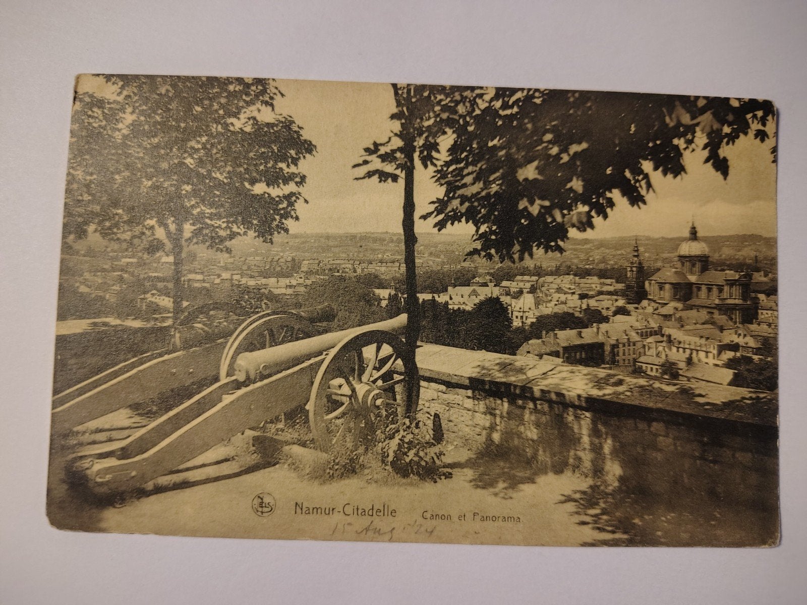 Namur-Citadelle Canon et Panorama, Verzamelen, Postkaarten | België, Ophalen of Verzenden