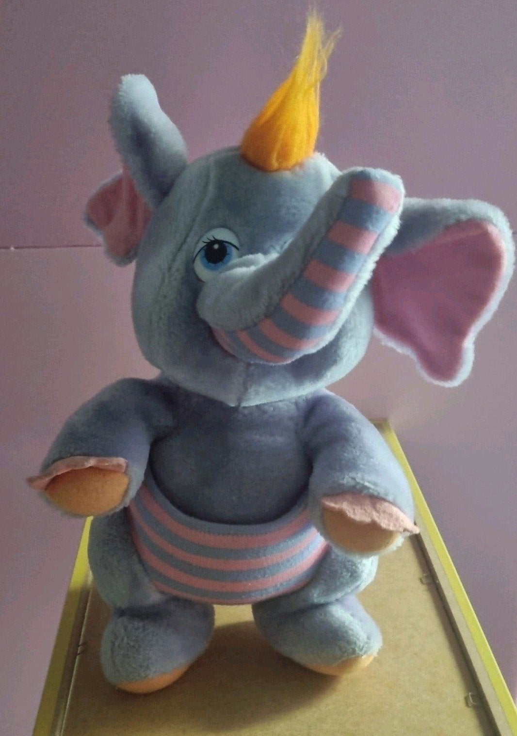 Vintage Wuzzles Knuffel - Eleroo (Hasbro / Disney), Ophalen of Verzenden, Zo goed als nieuw