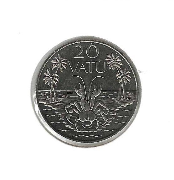 Vanuatu, 20 Vatu 1999., Postzegels en Munten, Munten | Oceanië, Ophalen of Verzenden, Losse munt