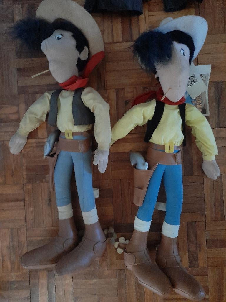 poppen lucky luke, Ophalen of Verzenden, Zo goed als nieuw