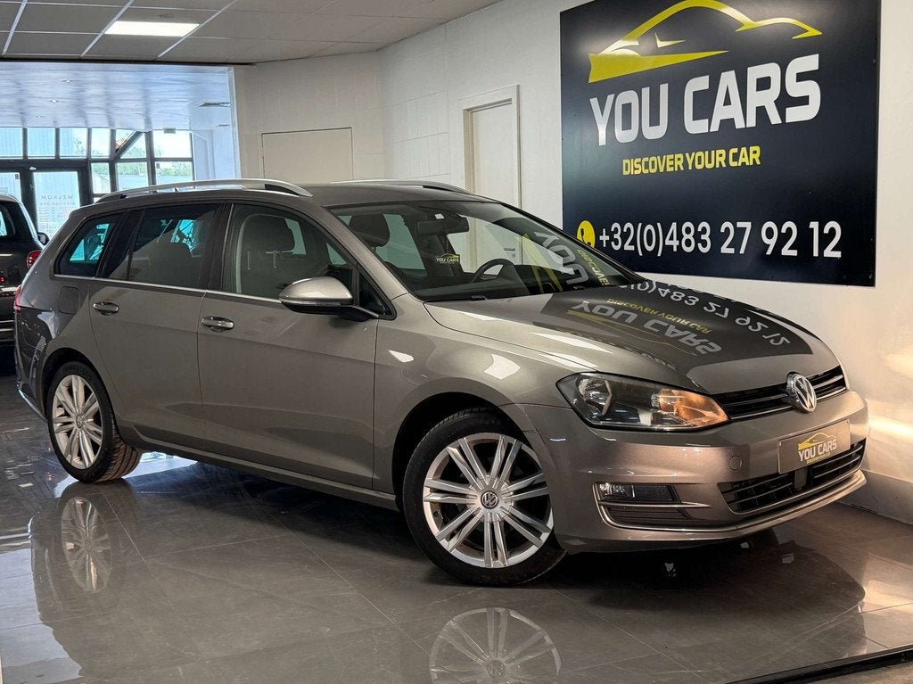 Volkswagen Golf Variant SW 1.2 TSI Highline 1 Jaar garantie, Auto's, Volkswagen, Euro 5, 105 pk, Gebruikt, Zwart