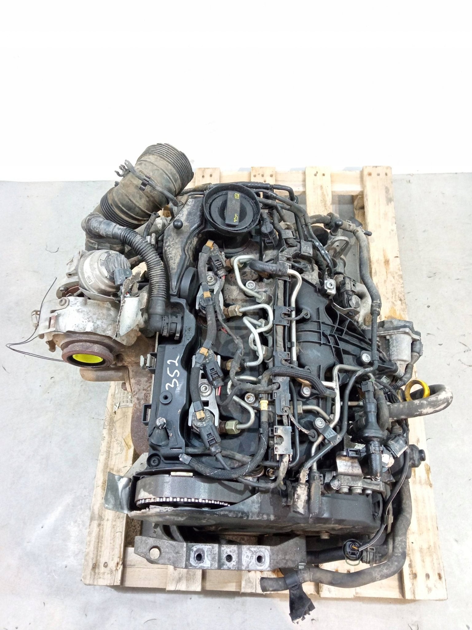 Moteur CFGB Complet SHARAN GOLF TIGUAN SCIROCCO TT ALHAMBRA, Envoi, Utilisé, Daihatsu