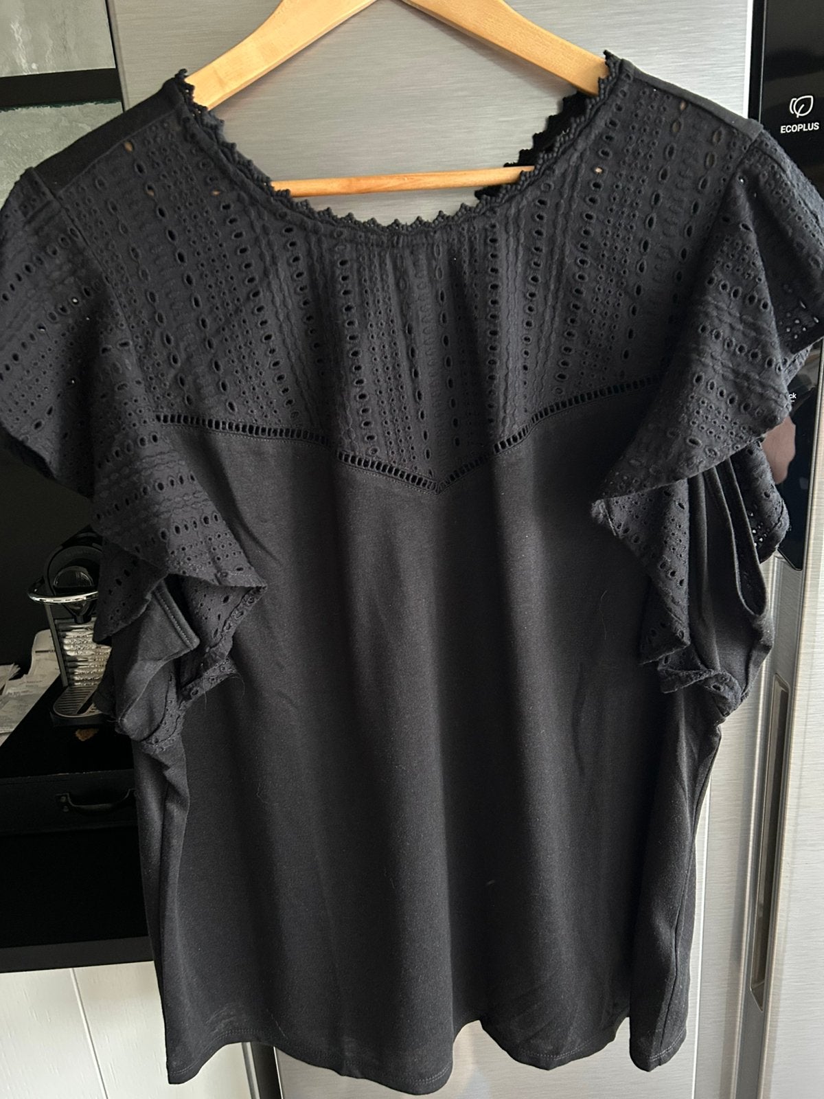 Gloednieuw prachtig zwart t-shirt maat XL MSMode, Vêtements | Femmes, Neuf, Manches courtes, Taille 46/48 (XL) ou plus grande