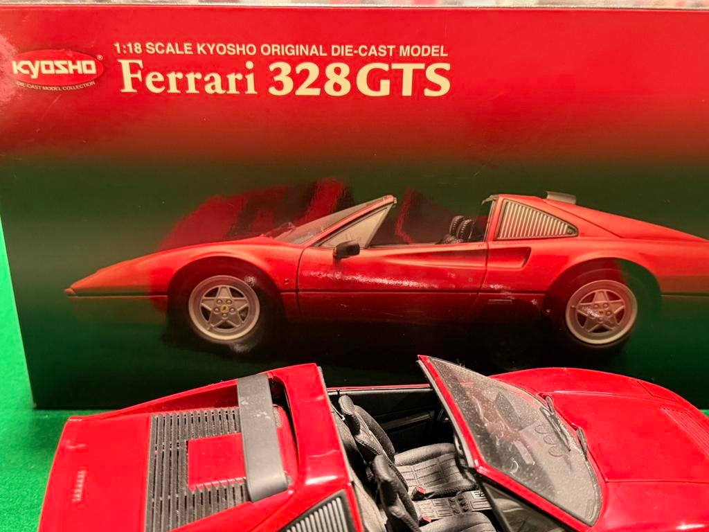 Ferrari 328 GTS 1/18 Kyosho, Enlèvement, Utilisé, Voiture, Kyosho