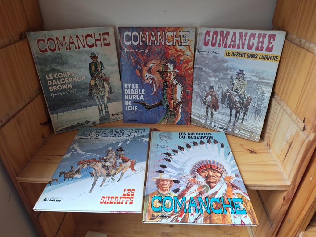 Comanche lot de 5 BD, Livres, BD, Plusieurs BD, Enlèvement, Utilisé, Hermann & Greg
