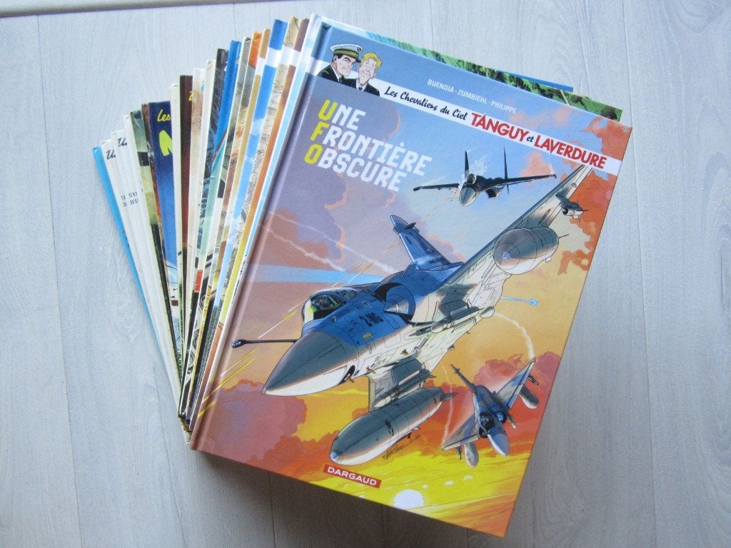 Tanguy et Laverdure - Prix dans la liste, Meerdere stripboeken, Ophalen of Verzenden, Zo goed als nieuw, J-M Charlier