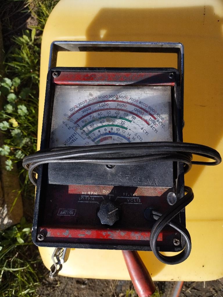 Volt dwell toerental accu meter oldtimer etc v8, Ophalen, Ford