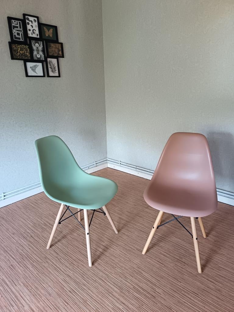 Moderne kuipstoelen, Huis en Inrichting, Stoffering | Vloerbedekking, Ophalen, Groen
