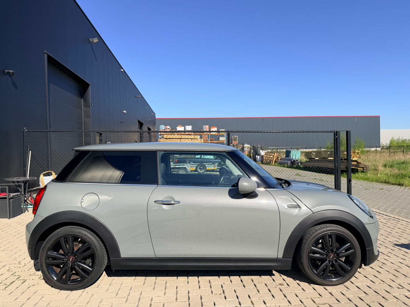 Mini One 1.2 Benzine Nardo Grey - Black Edition, Auto's, Mini, Handgeschakeld, Zilver of Grijs, Stadsauto, 3 deurs