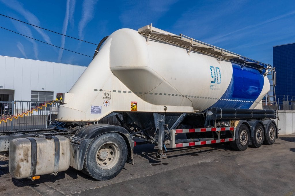 Feldbinder EUT 40.3- 40.000 L CEMENT/CIMENT/ZEMENT, Overige brandstoffen, Bedrijf, Aanhangers en Opleggers, Te koop