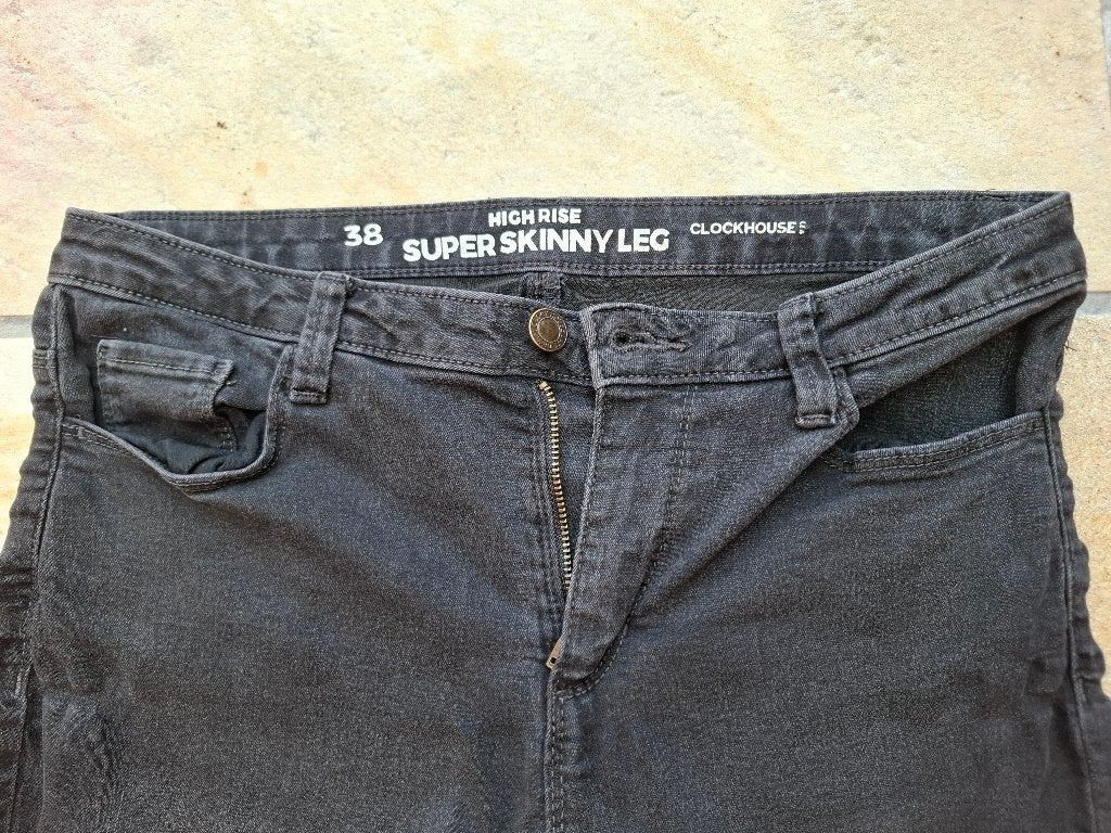 Clockhouse Denim Broek - Maat 38, Clockhouse, Ophalen of Verzenden, W30 - W32 (confectie 38/40)