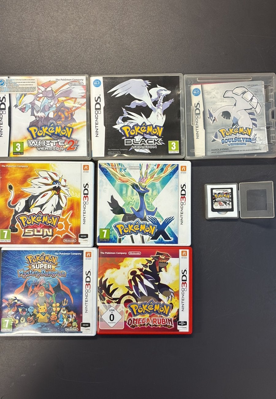 Pokemon nintendo games, Ophalen, Zo goed als nieuw