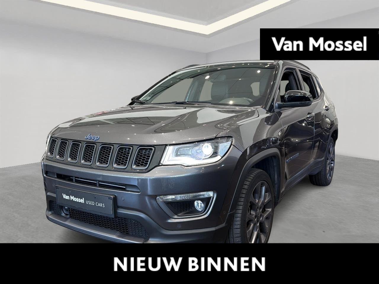 Jeep Compass 1.3 Turbo T4 190 4xe ATX Limited Bus, Autos, Argent ou Gris, 1250 kg, Entreprise, 97 min