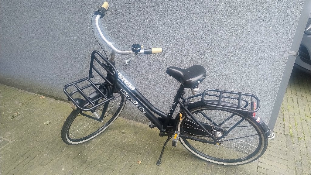 Gazelle meisjesfiets 26 inch, Terugtraprem, Gebruikt, Versnellingen, Gazelle