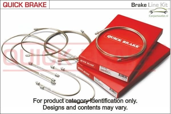 Quick Brake Remleiding set 9-delig VW Transporter (T3) CU-VW, Neuf, -, -, -