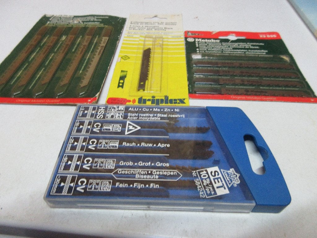set zaagskes metaal/hout 23st, Ophalen, Nieuw
