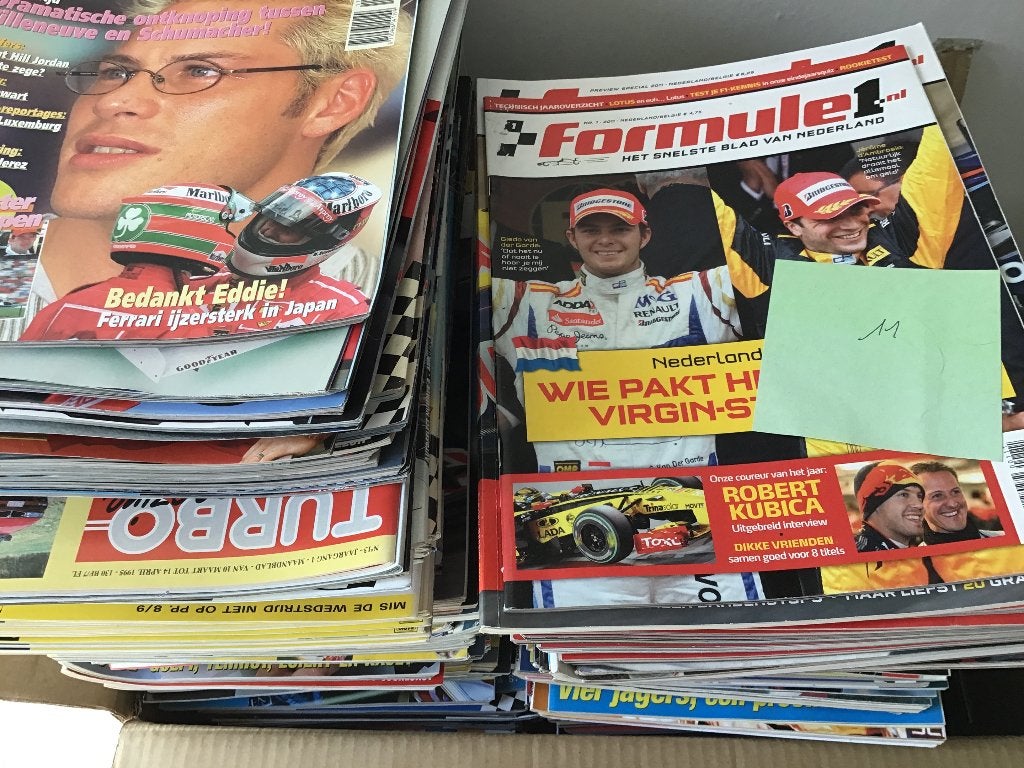 Formule 1 tijdschriften, Ophalen, Gebruikt, Formule 1
