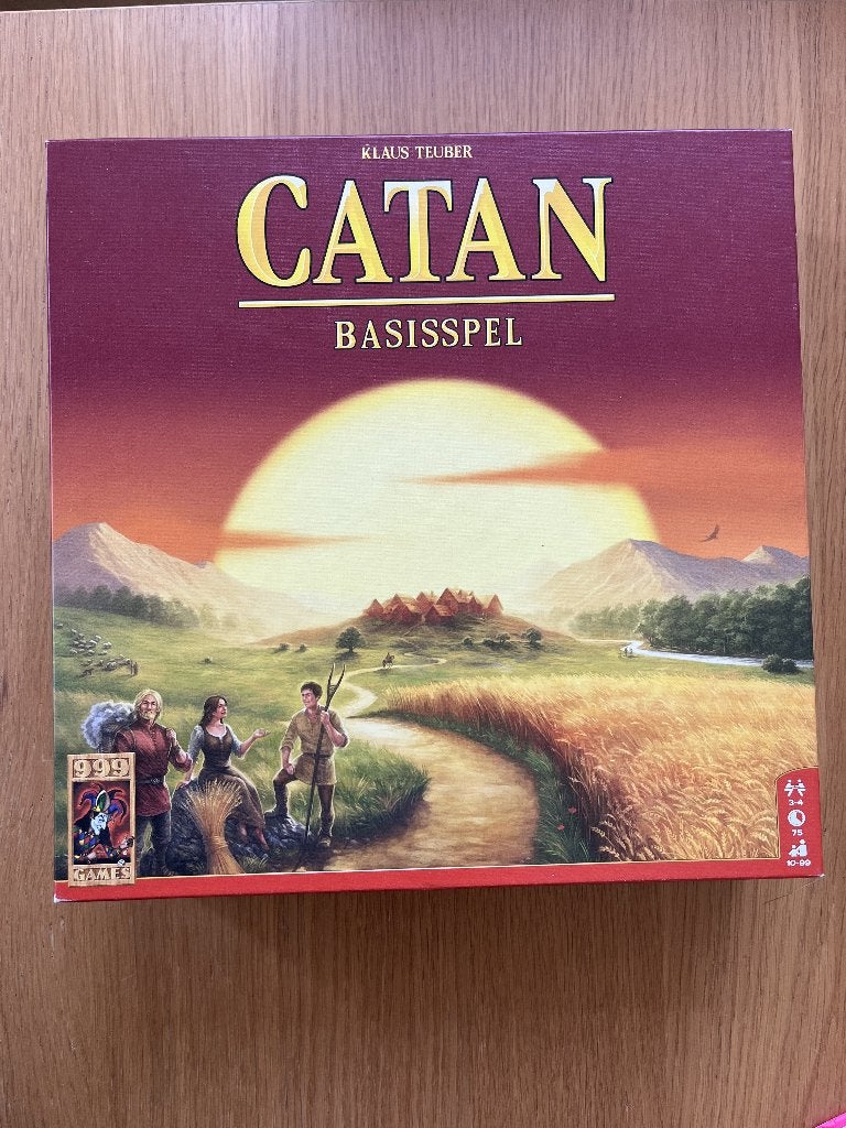 Kolonisten van Catan Basisspel Bordspel, Drie of vier spelers, Ophalen of Verzenden, Nieuw