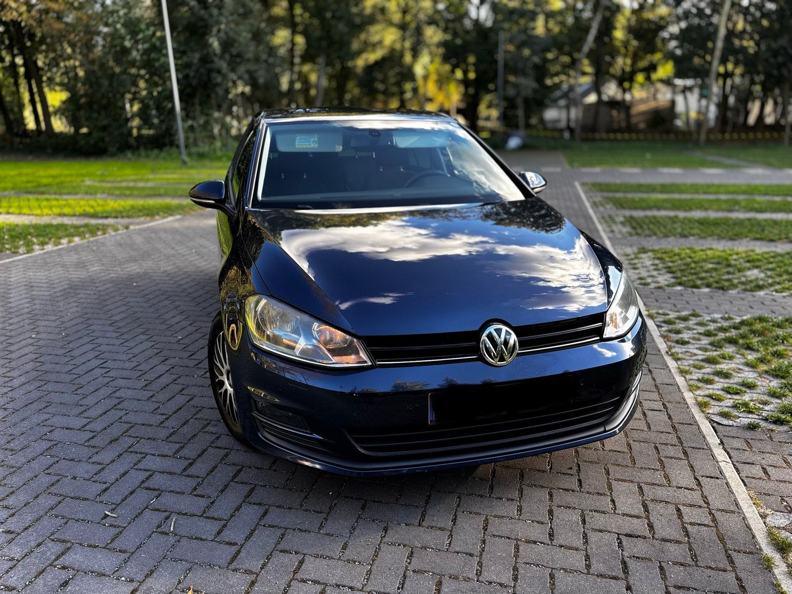 VOLKSWAGEN GOLF 7 ~ EURO5 ~ 1.2 ~ benzine ~ 105pk ~ 210dkm, Auto's, Volkswagen, Euro 5, Stof, 4 cilinders, Blauw