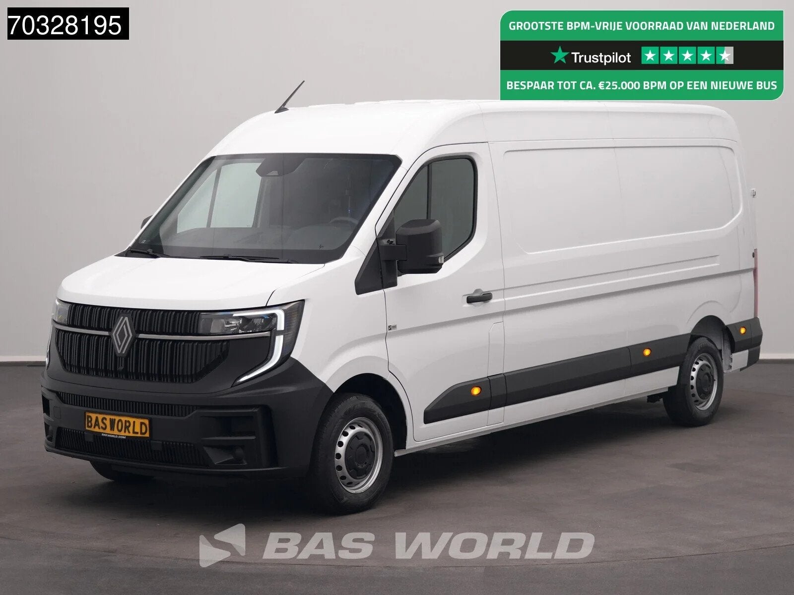 Renault Master 150PK BPM Vrij! L3H2 LED Airco Cruise CarPlay, Auto's, 1998 cc, Stof, Gebruikt, 4 cilinders
