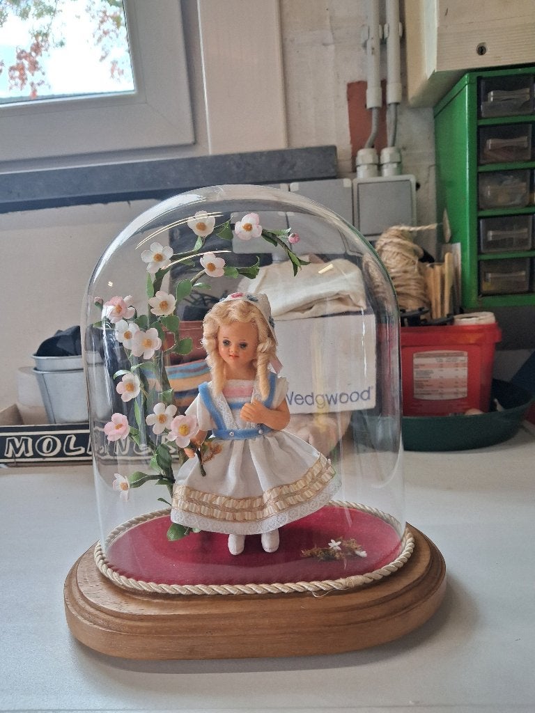 WASSEN BEELDJE, Natuurlijk materiaal, Handgemaakt, 20 - 50 cm, Europa