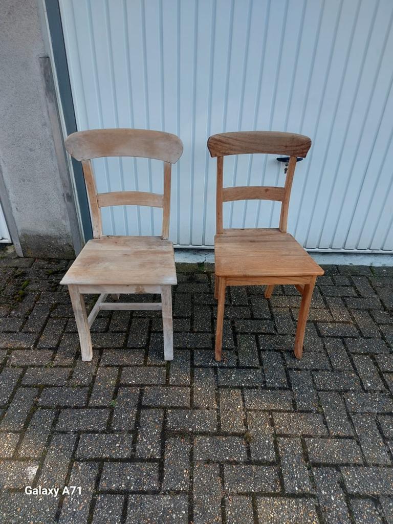 chaises en teck, Maison & Meubles, Chaises, Enlèvement