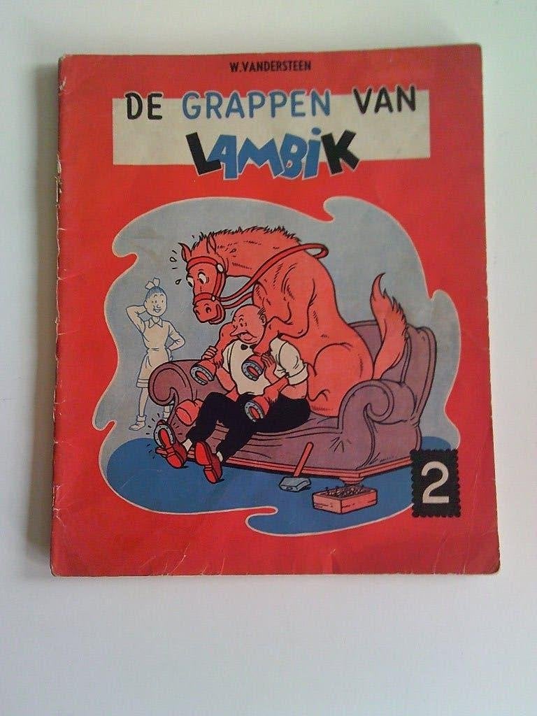 De grappen van Lambik nr 2 . 2de druk 1957, Enlèvement ou Envoi