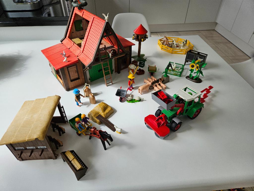 Playmobil boerderij, Kinderen en Baby's, Ophalen, Zo goed als nieuw, Complete set