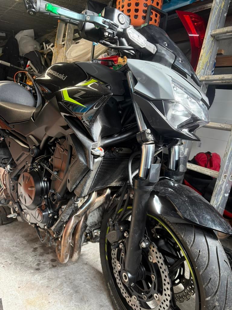 Kawasaki z650 Schade, Motoren, Minimaal motorrijbewijs A2, 650 cc, 12 t/m 35 kW, Naked bike