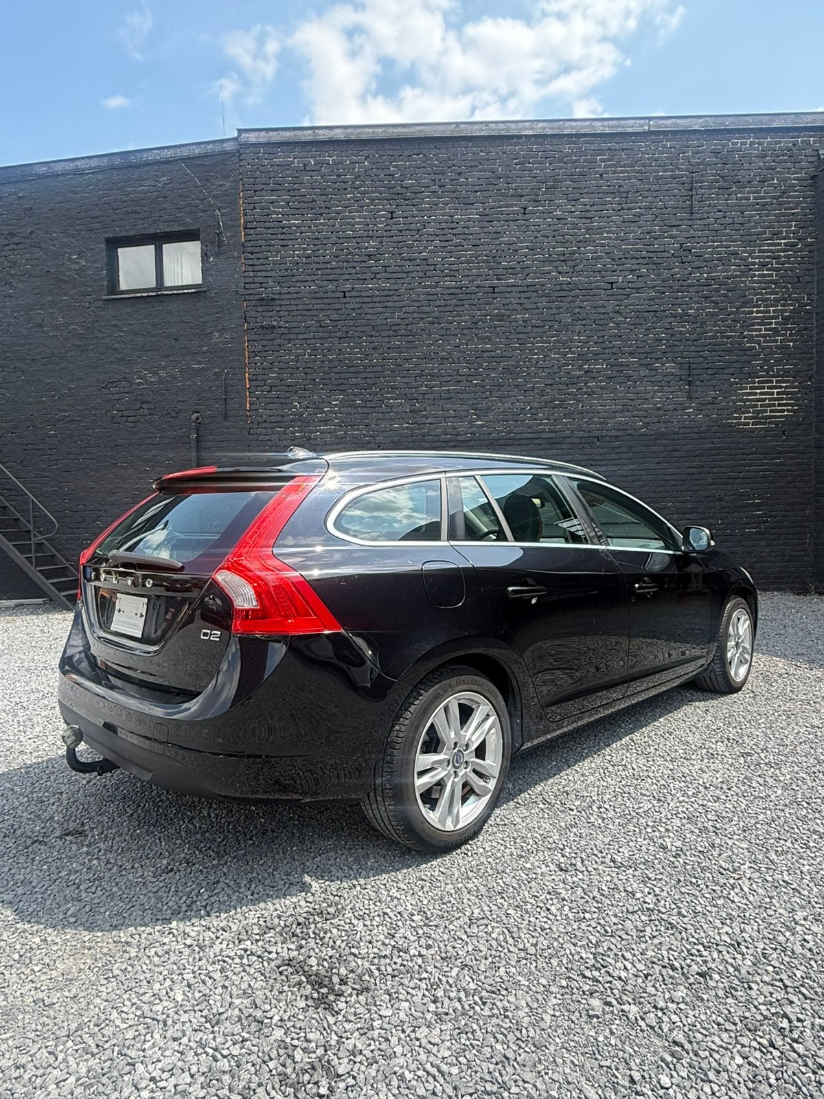 Volvo V60 D2 1.6 Diesel – Full Option – 147.000 km –, Auto's, Euro 5, Zwart, 5 deurs, 92 g/km