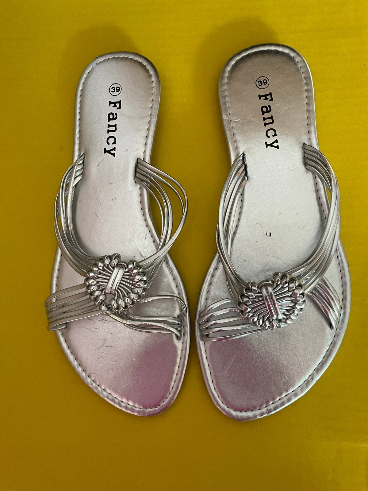 Open muiltjes Dames zilver, Kleding | Dames, Ophalen, Nieuw