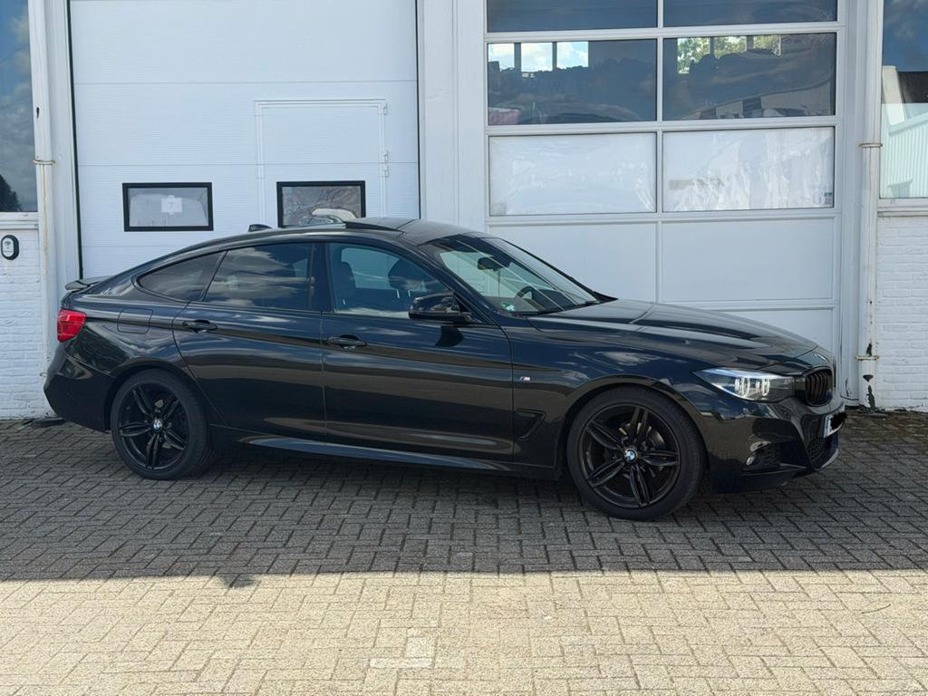 BMW 318D Gran Turismo, Autos, Cuir, Achat, Noir, 5 portes