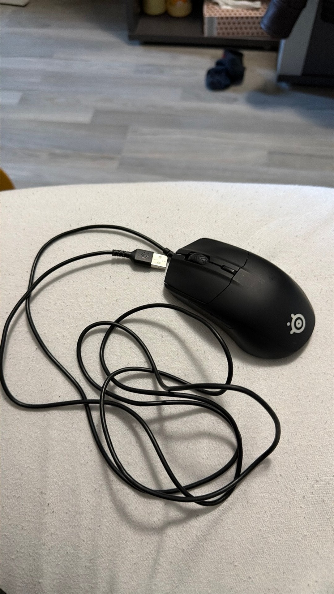 Steelseries rival 3 muis, Computers en Software, Muizen, Ophalen, Zo goed als nieuw, Muis