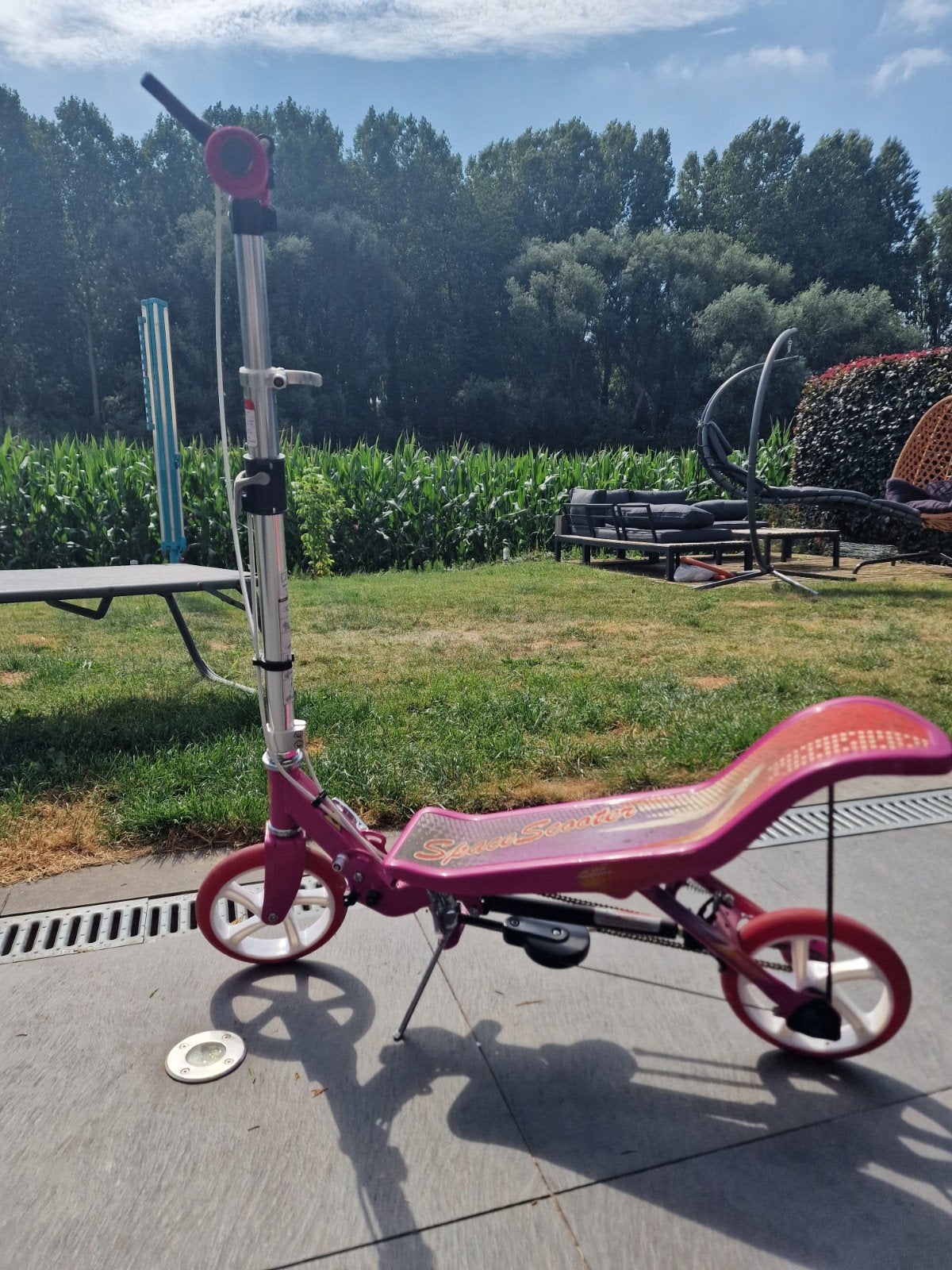 Space Scooter Step, parfait état - complètement pliable., Vélos & Vélomoteurs, Enlèvement, Comme neuf, Autres types