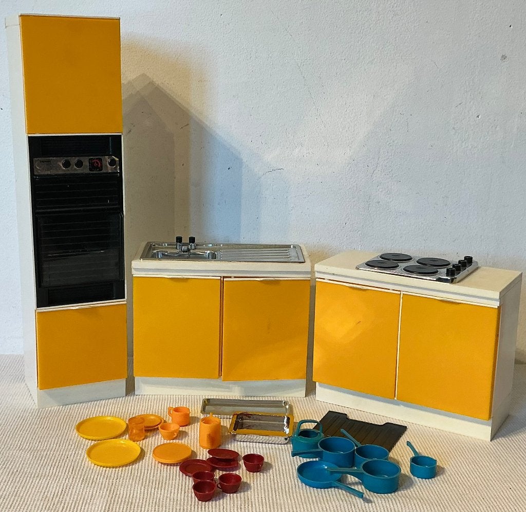 set de cuisine vintage, pedigree Sindy, fin des années 70, Enlèvement ou Envoi