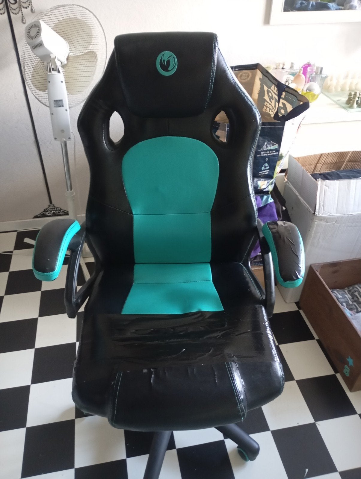gratis bureau stoel, Enlèvement