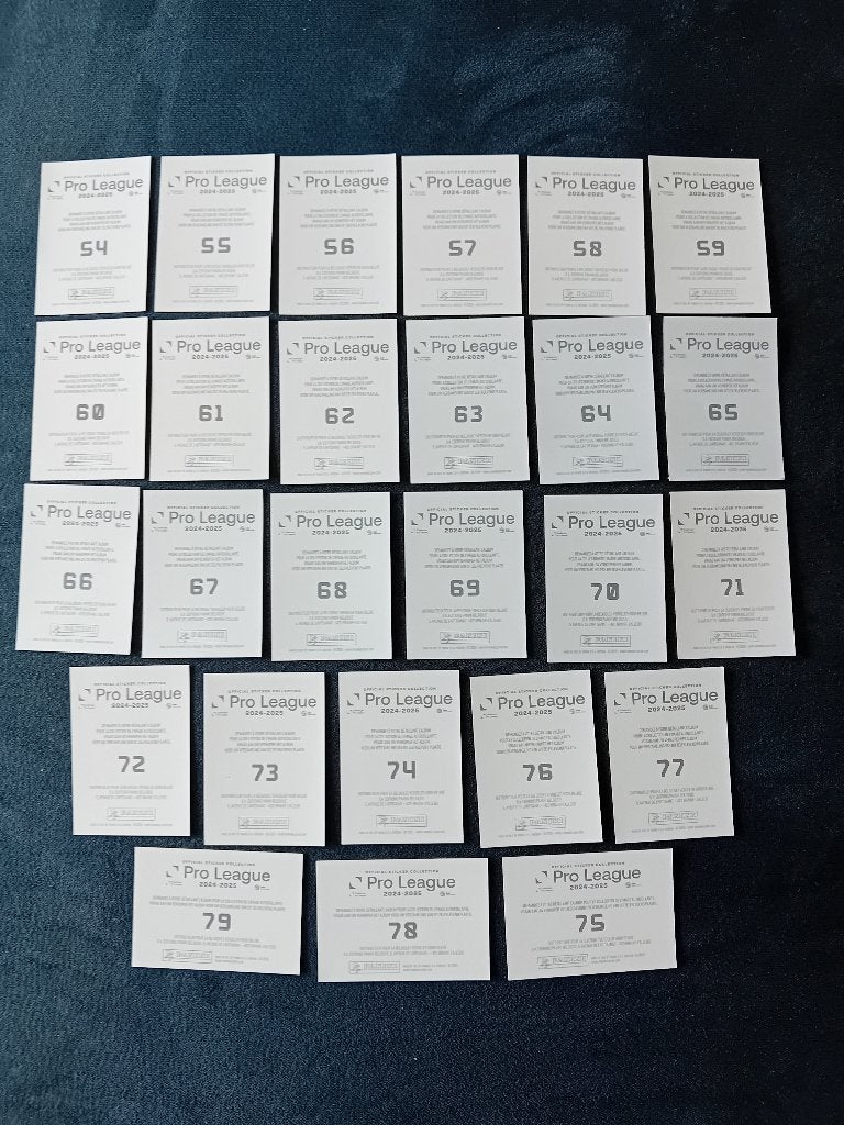 panini stickers Pro League 24/25 Beerschot, Ophalen of Verzenden, Nieuw, Meerdere stickers
