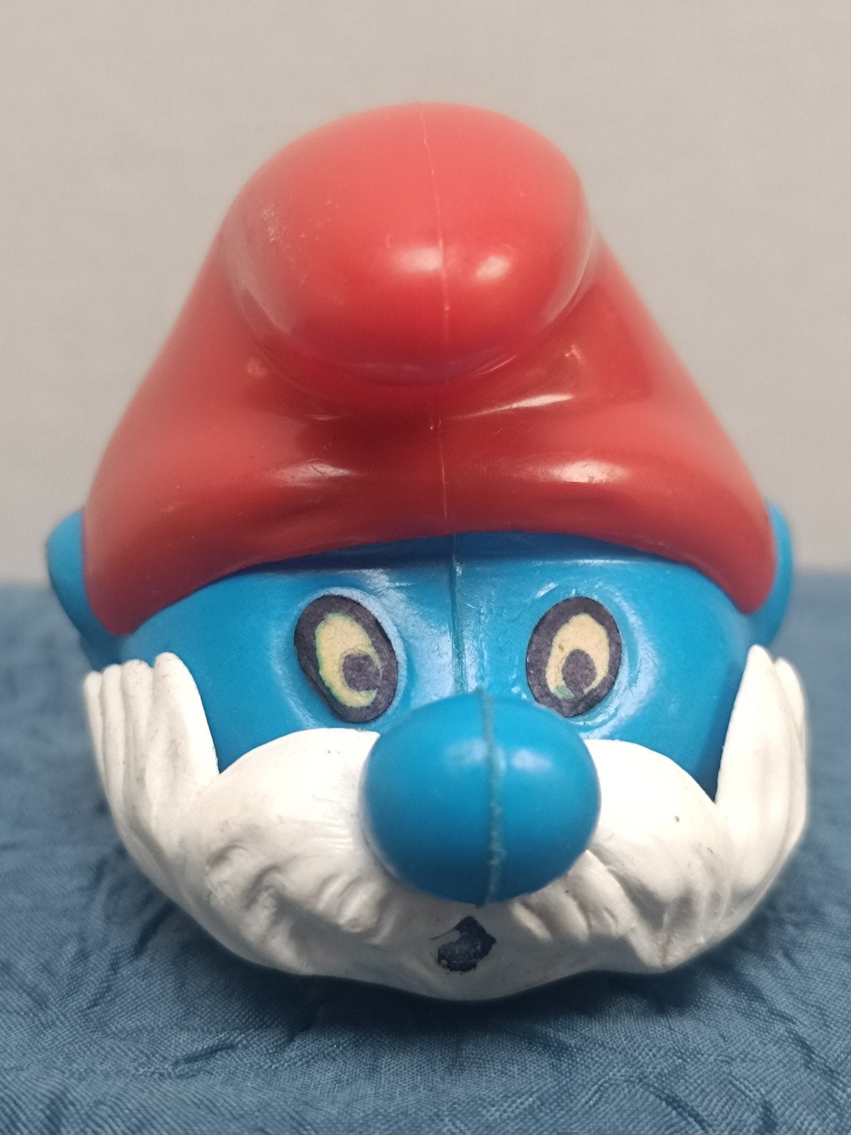 Smurfen hoofd van Pierrot ijs, Ophalen of Verzenden